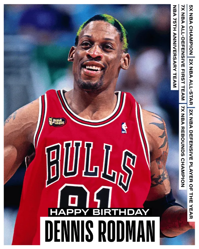 开云体育-NBA官方：让我们一起祝愿罗德曼65岁生日快乐